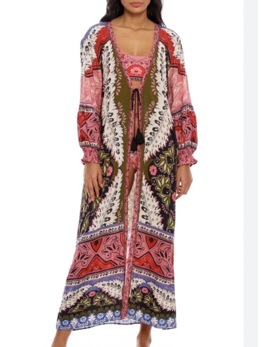 Agua Bendita Isabelle Tunic In Antiq OS